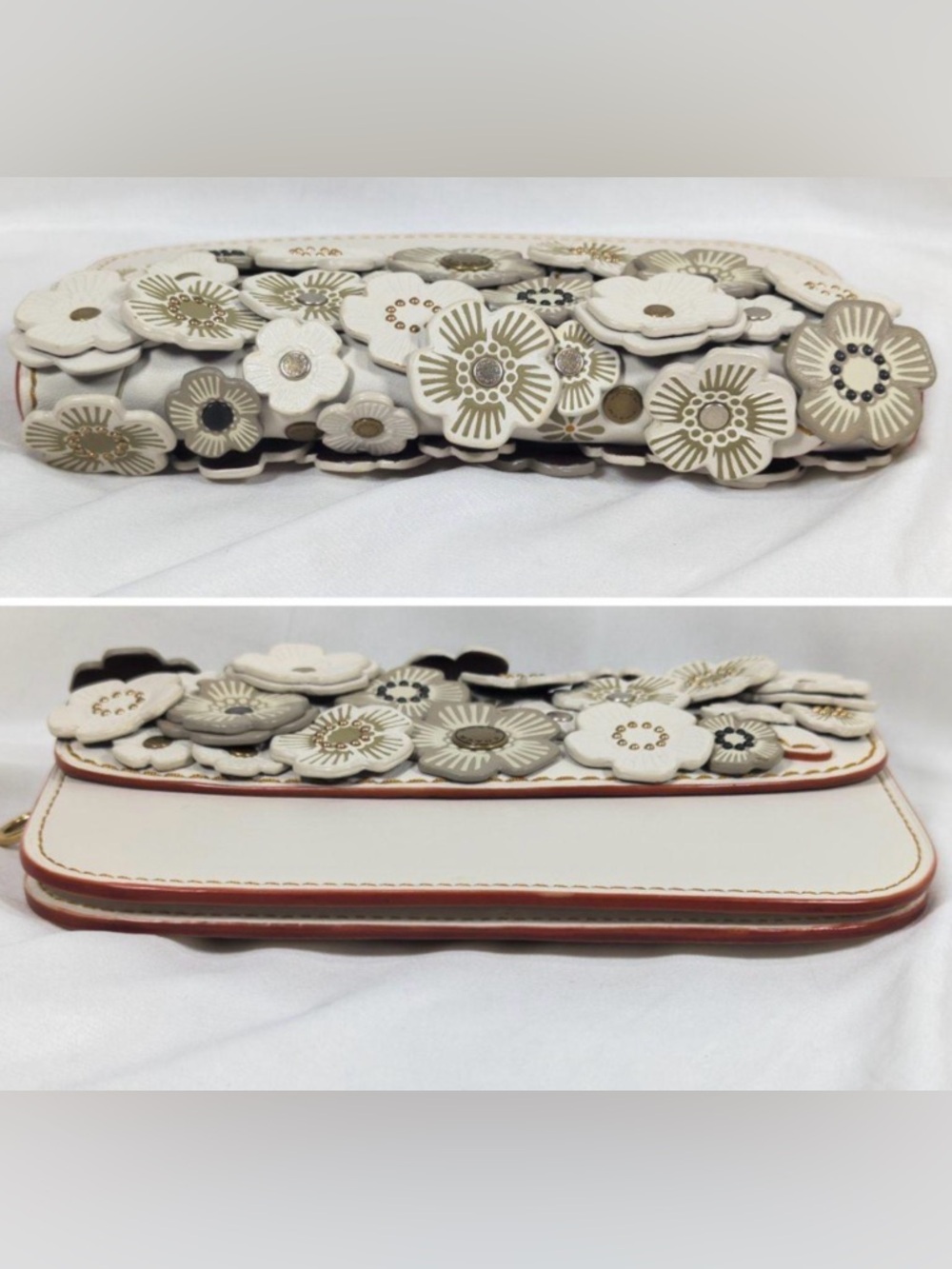 Coach 1941 Collection Tea Rose Clutch EUC - Picture 4 of 10